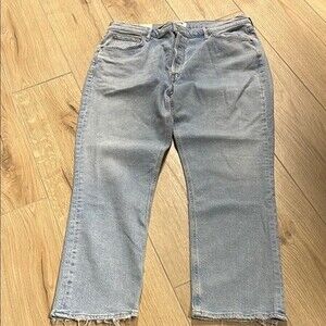 AGOLDE Riley long‎ high rise straight jeans